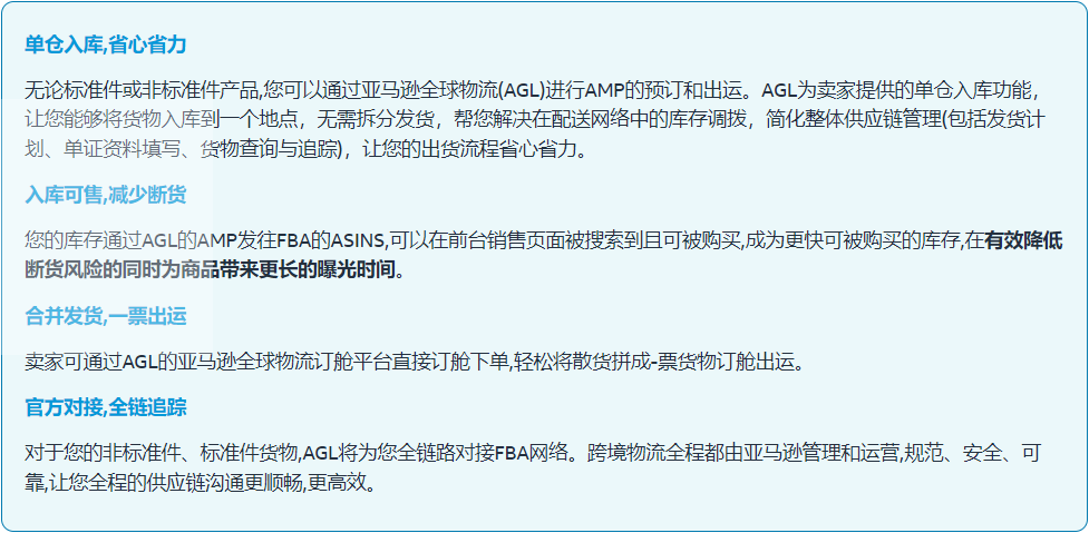 服务动态|亚马逊优享入仓(AMP)上线 节省【25%】仓储费 2024年3月1日