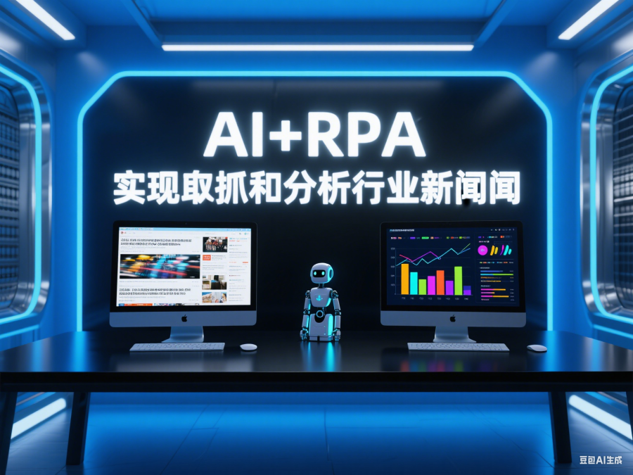 AI+RPA实现自动抓取和分析行业新闻