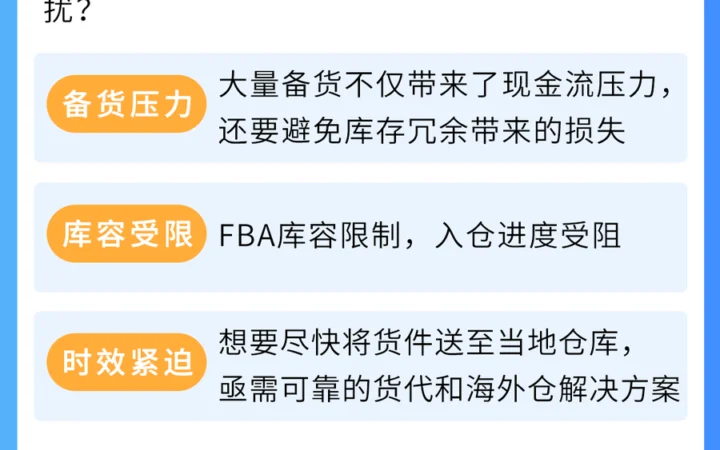 物流动态｜美国站备货激增应对指南