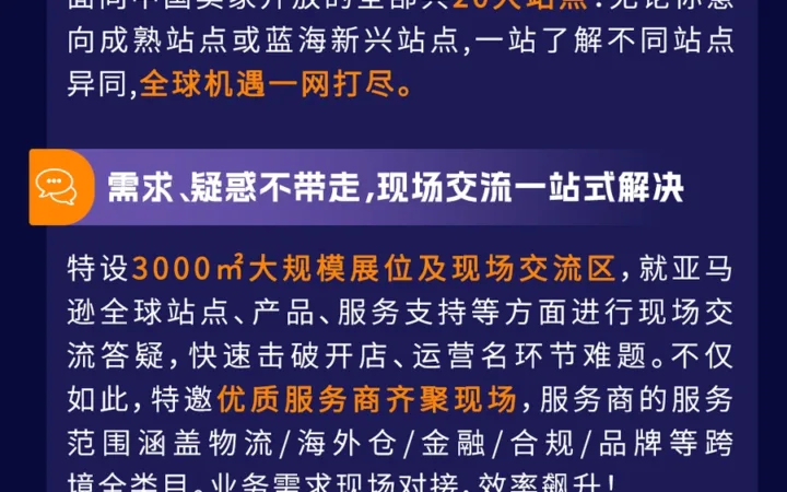 官方资讯｜亚马逊全球机遇论坛开启