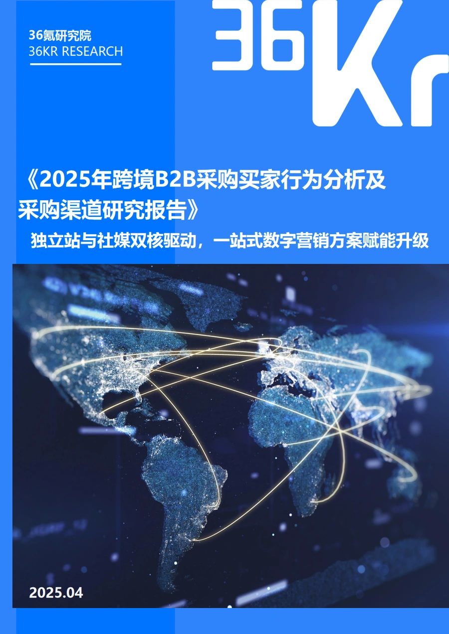 2025年跨境B2B采购买家行为分析及采购渠道研究报告-35页