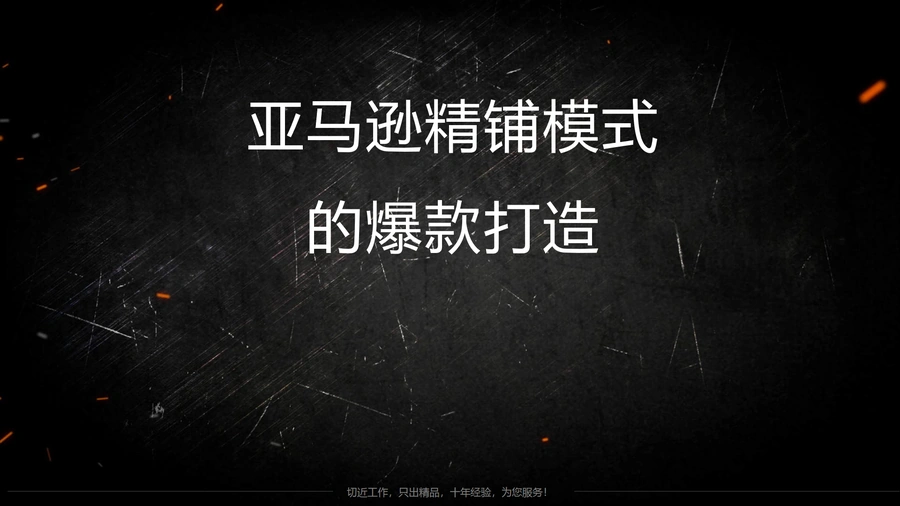 亚马逊精铺模式爆款打造实战指南-21页