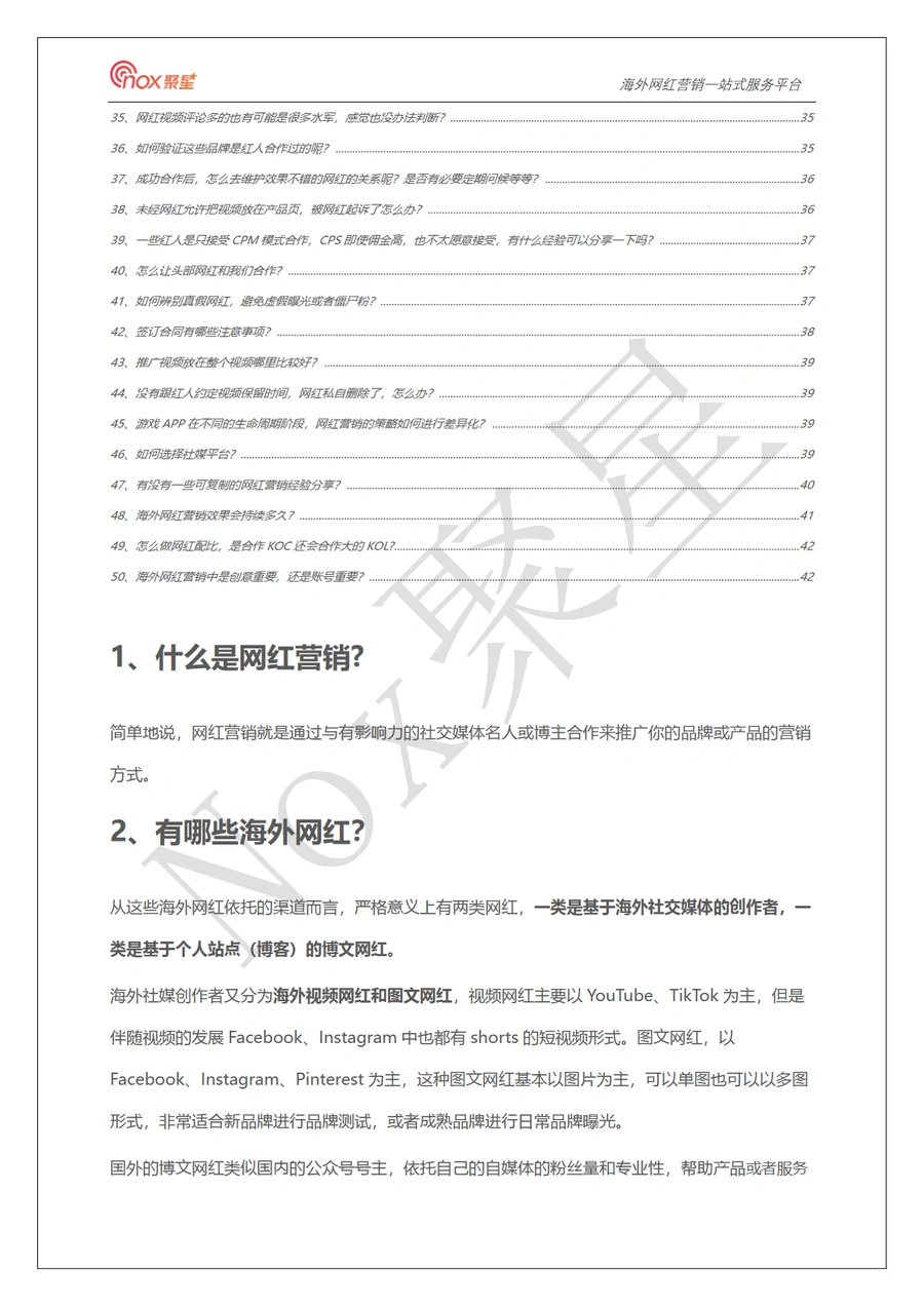 2022全年跨境出海品牌海外红人营销FAQTOP50汇编-文章简介图