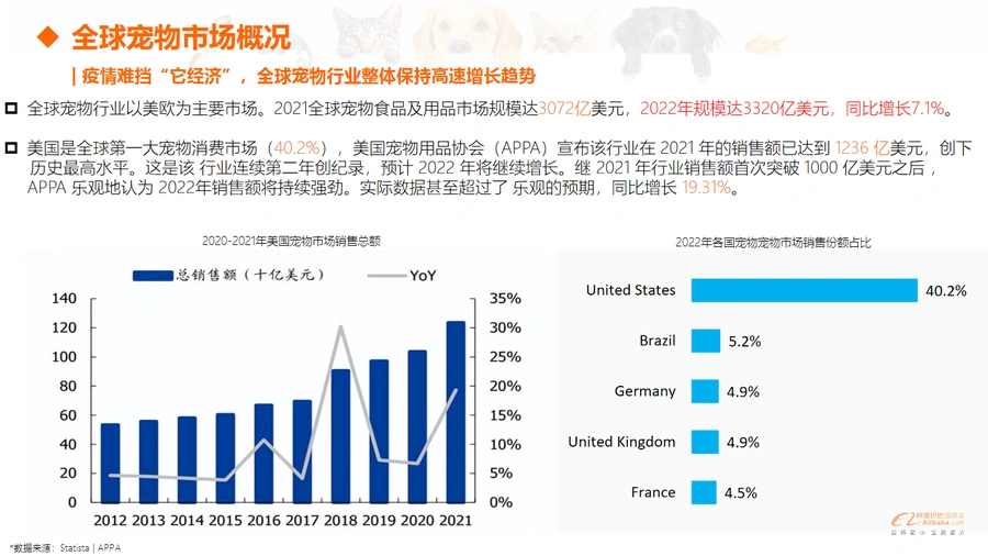 2023年宠物用品行业跨境电商调研报告-文章简介图