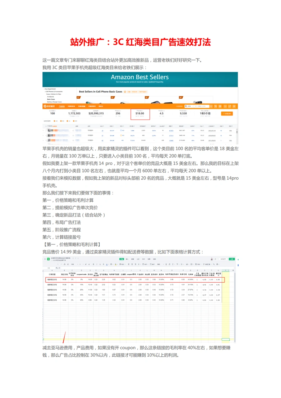 2024年3C红海类目站外推广与广告速效打法-9页