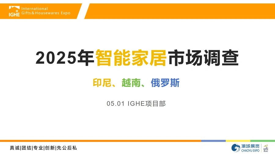 2025年印尼越南俄罗斯智能家居市场调研与选品策略报告-30页