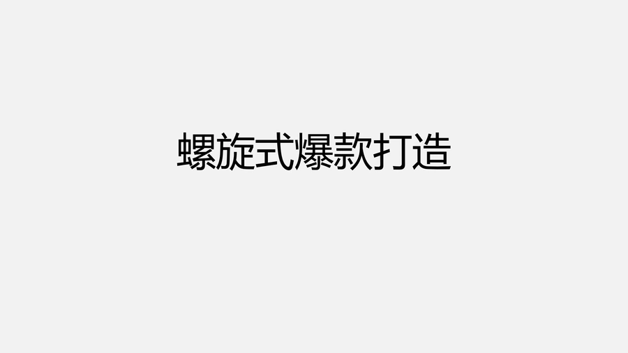 42天螺旋式爆款打造规划参考案例-20页