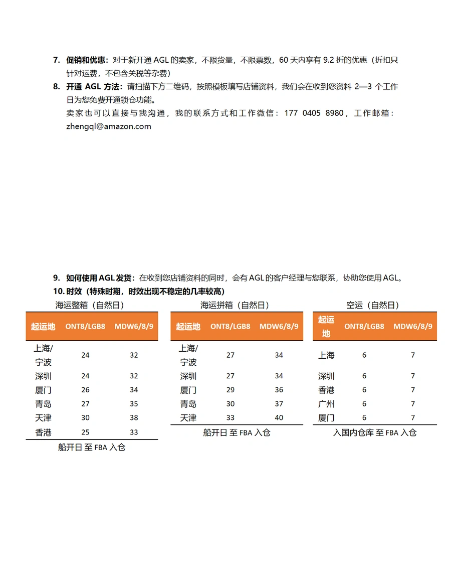 亚马逊全球物流(AGL)服务全解析-文章简介图
