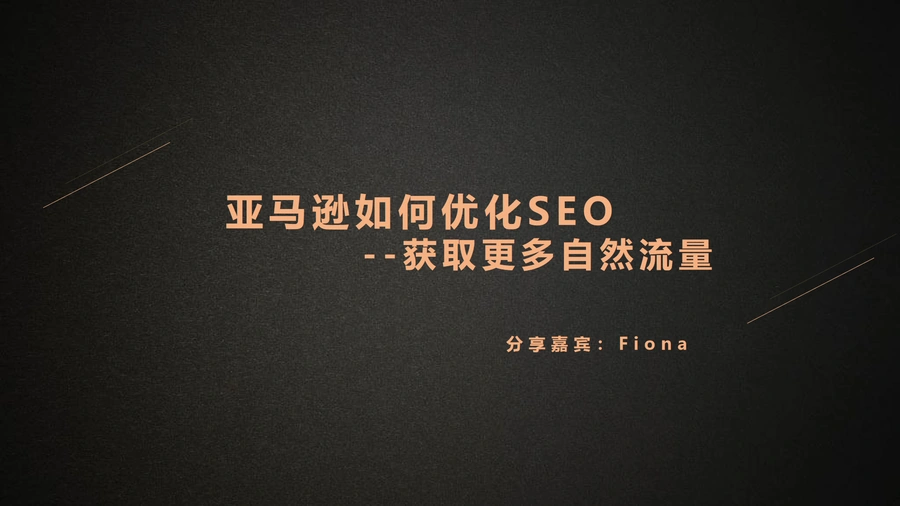 亚马逊SEO优化与关键词策略实战指南-48页