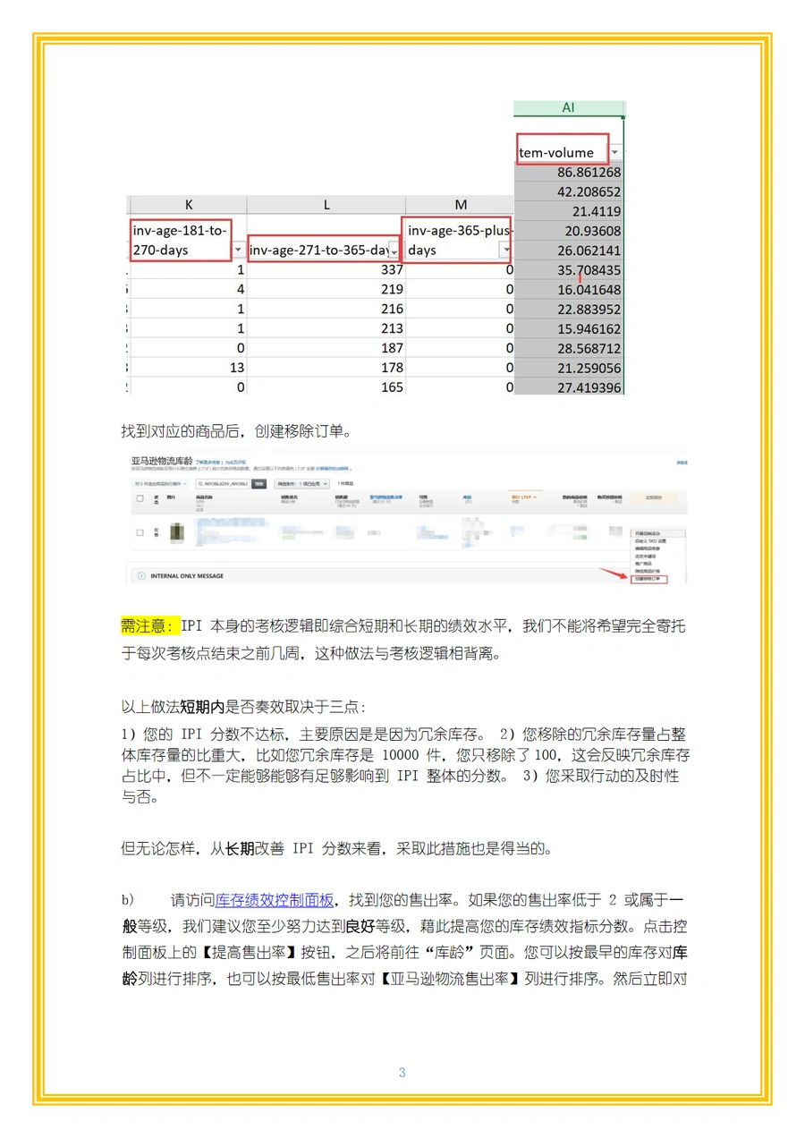 亚马逊欧洲站IPI库存绩效指标优化指南2020-文章简介图