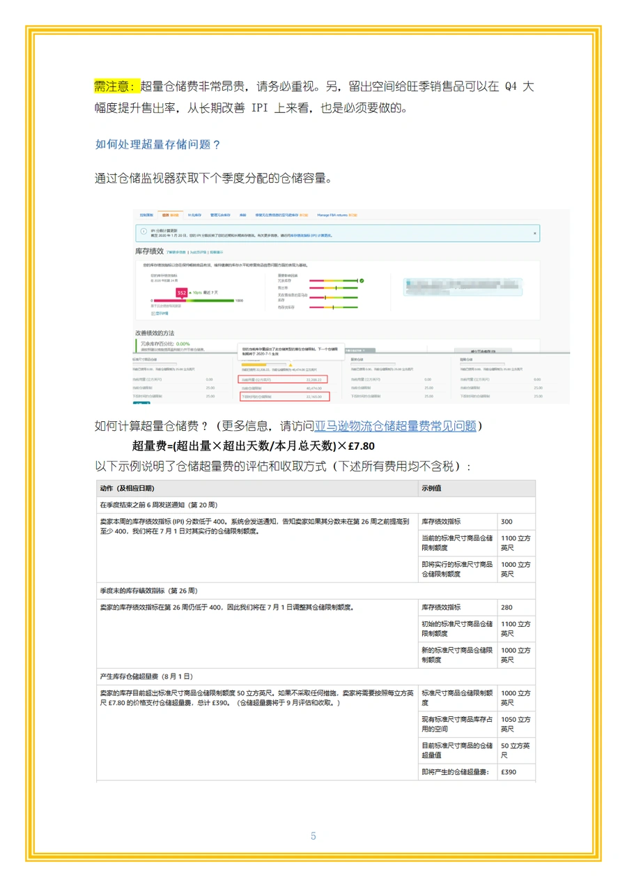 亚马逊欧洲站IPI库存绩效指标优化指南2020-文章场景图