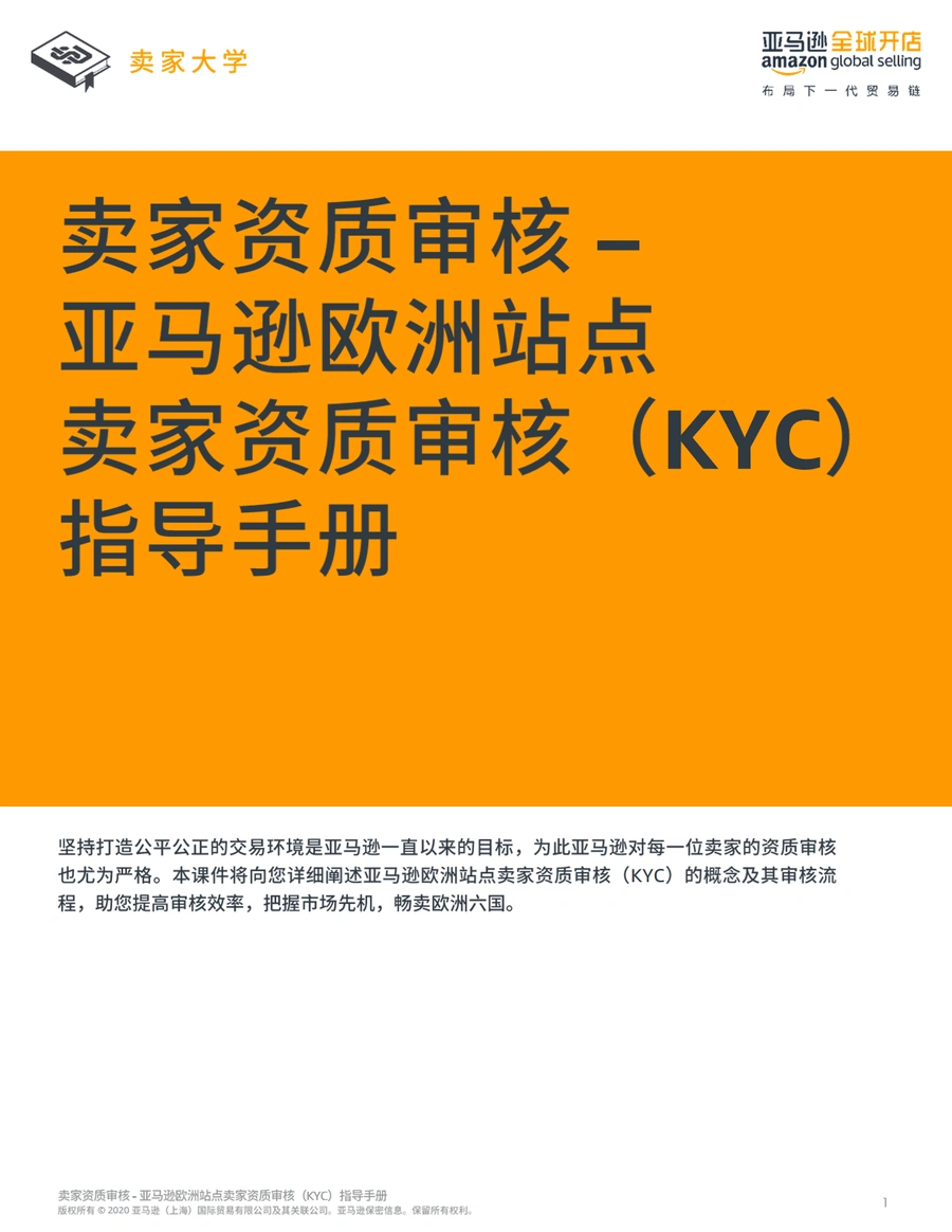 跨境电商KYC审核全攻略-21页