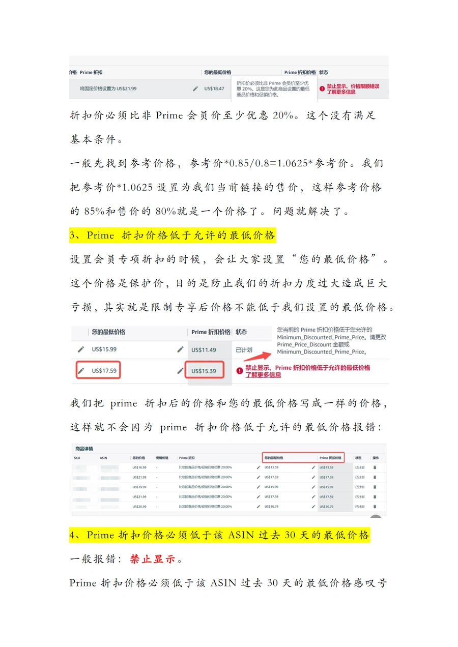 Prime Day专享折扣报错问题解决方案指南-文章简介图