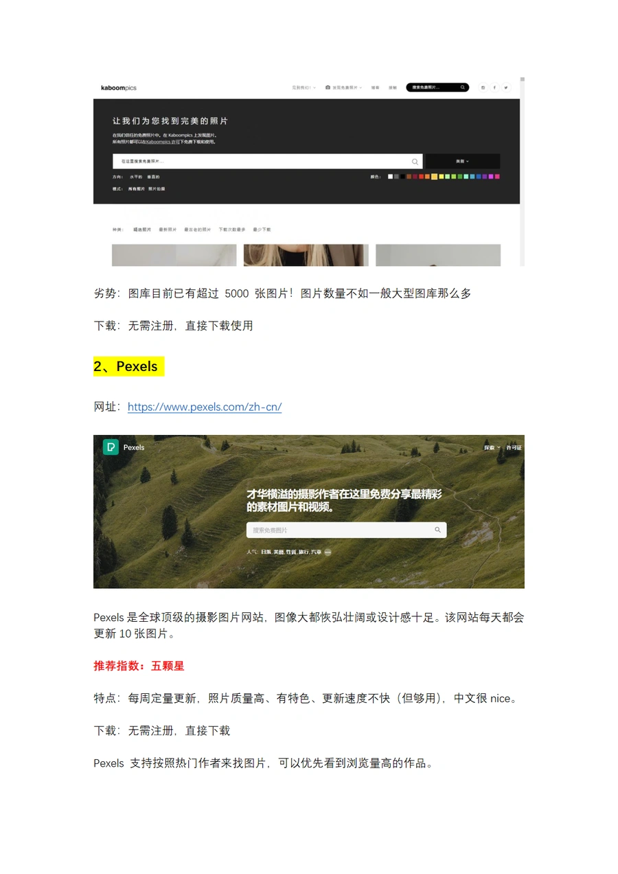 亚马逊卖家必备的10个免费无版权图片网站-文章简介图