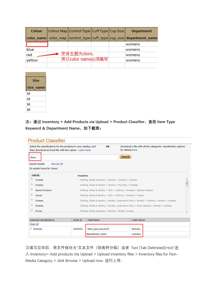 亚马逊变体操作手册（使用库存模板表格）-文章简介图