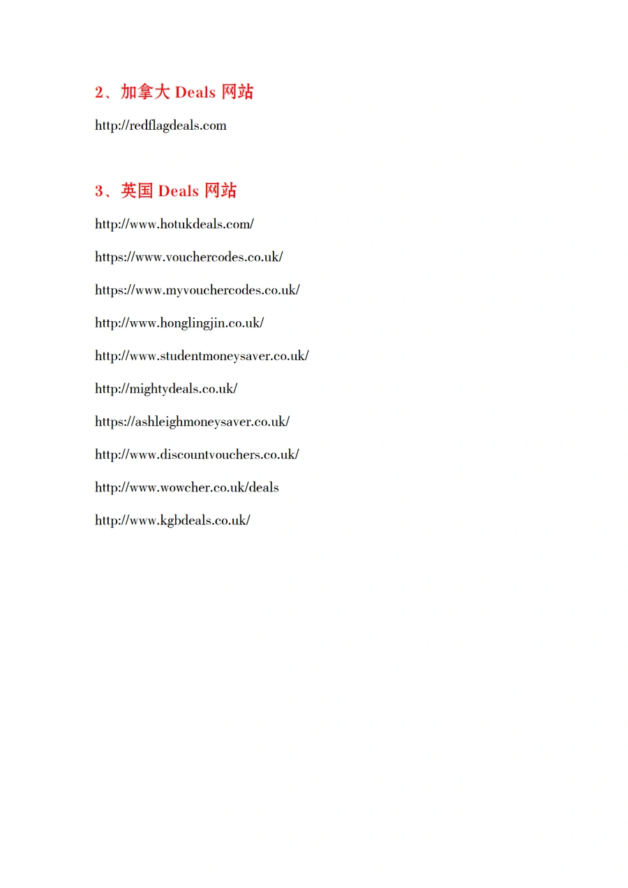 亚马逊各站点Deals促销网站大全-文章简介图