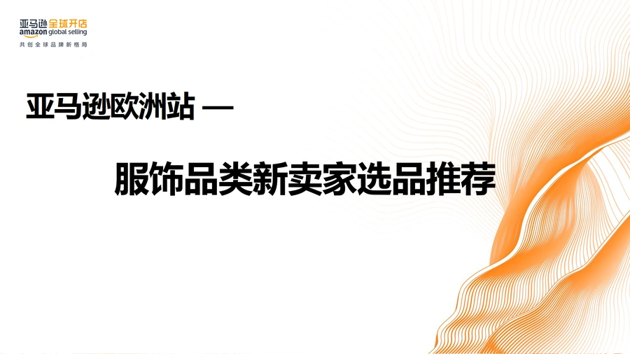 亚马逊欧洲站服饰品类新卖家选品与运营指南2023-25页