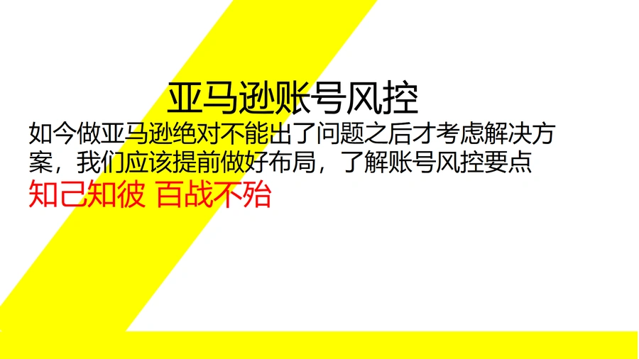 亚马逊账号风控系统性解析与实操指南-21页