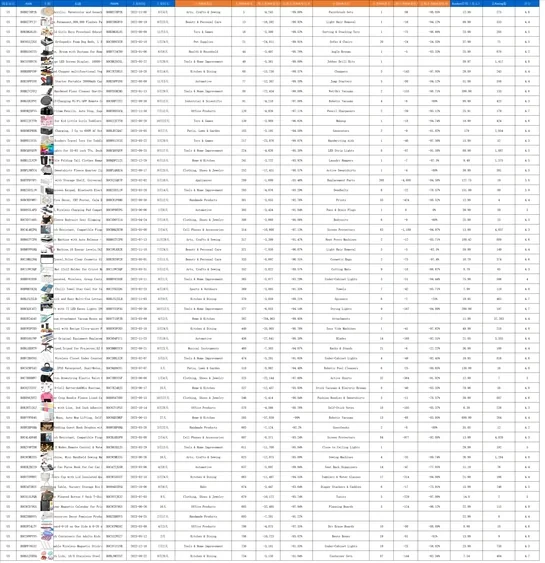 2023亚马逊会员日飙升产品top1000美国站-1001行-1个子表