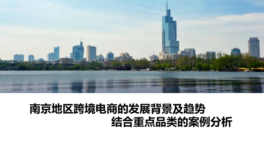 南京地区跨境电商发展背景及重点品类趋势分析-18页