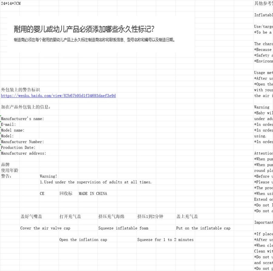 母婴类目合规性资料包装及CPC证书注册指南-198行-3个子表