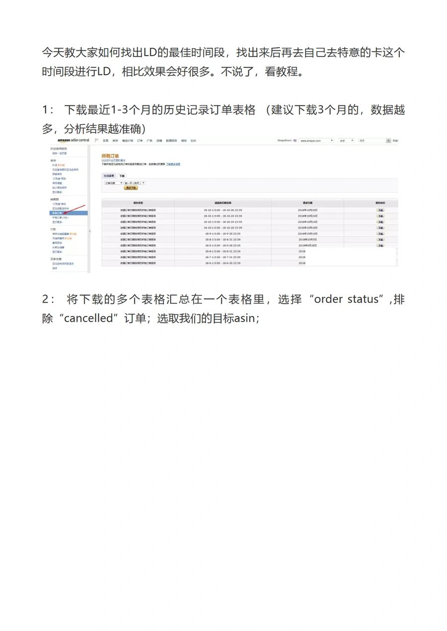 如何找出亚马逊LD最佳投放时间段的完整指南-12页