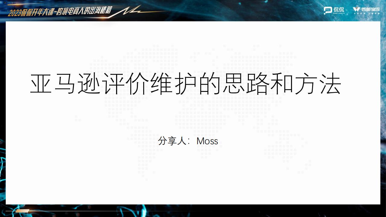 亚马逊评价维护的思路和方法-25页