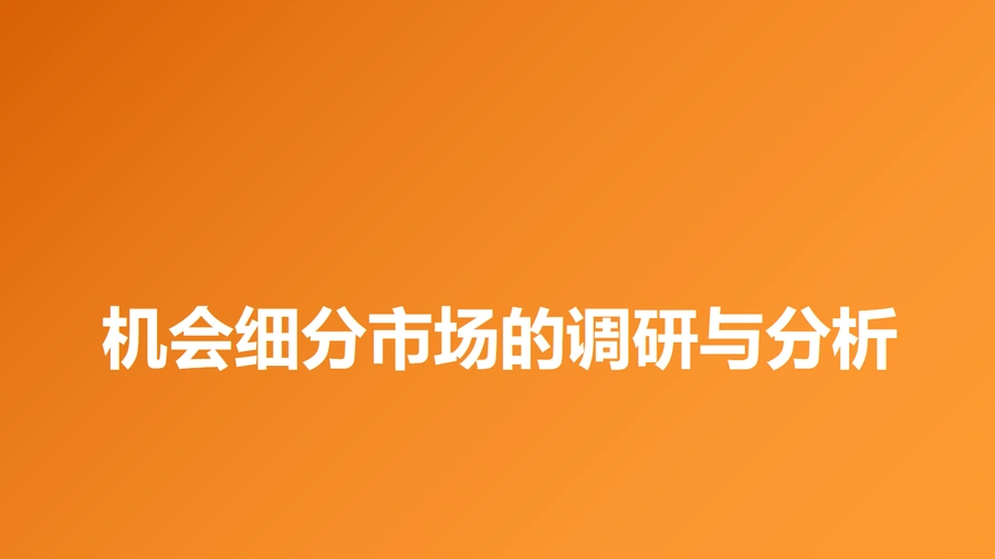 跨境电商细分市场调研与竞品分析指南-27页