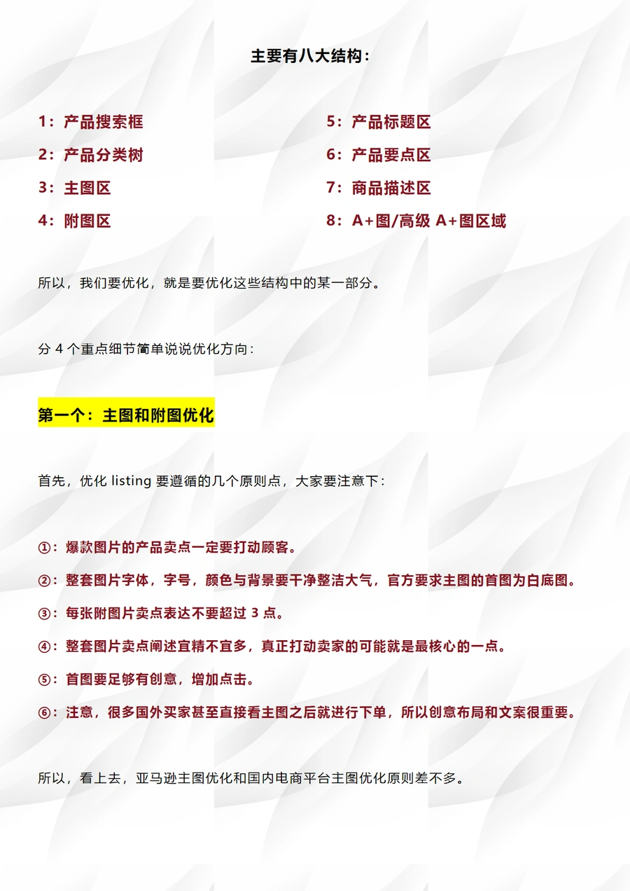 亚马逊详情页（listing）完美落地标准-文章简介图