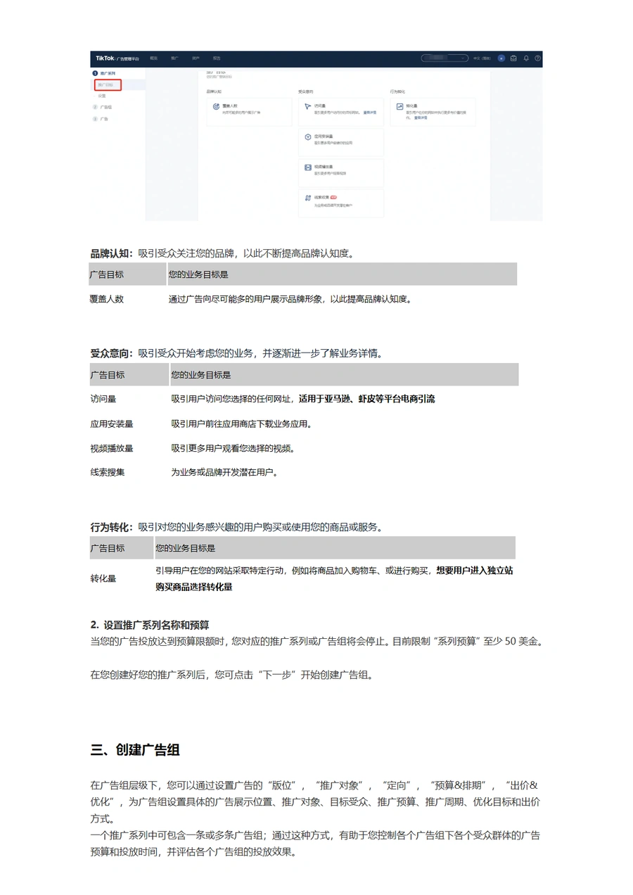 TikTok广告平台操作指南-文章简介图