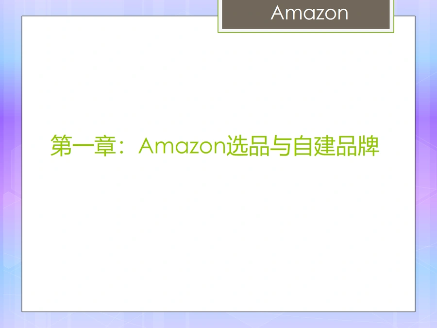 亚马逊运营全攻略:从选品到爆单的实战手册-文章简介图