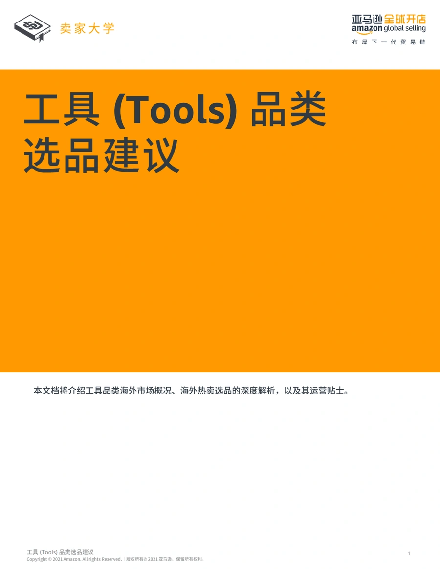 2024年全球工具品类选品指南与合规策略-14页
