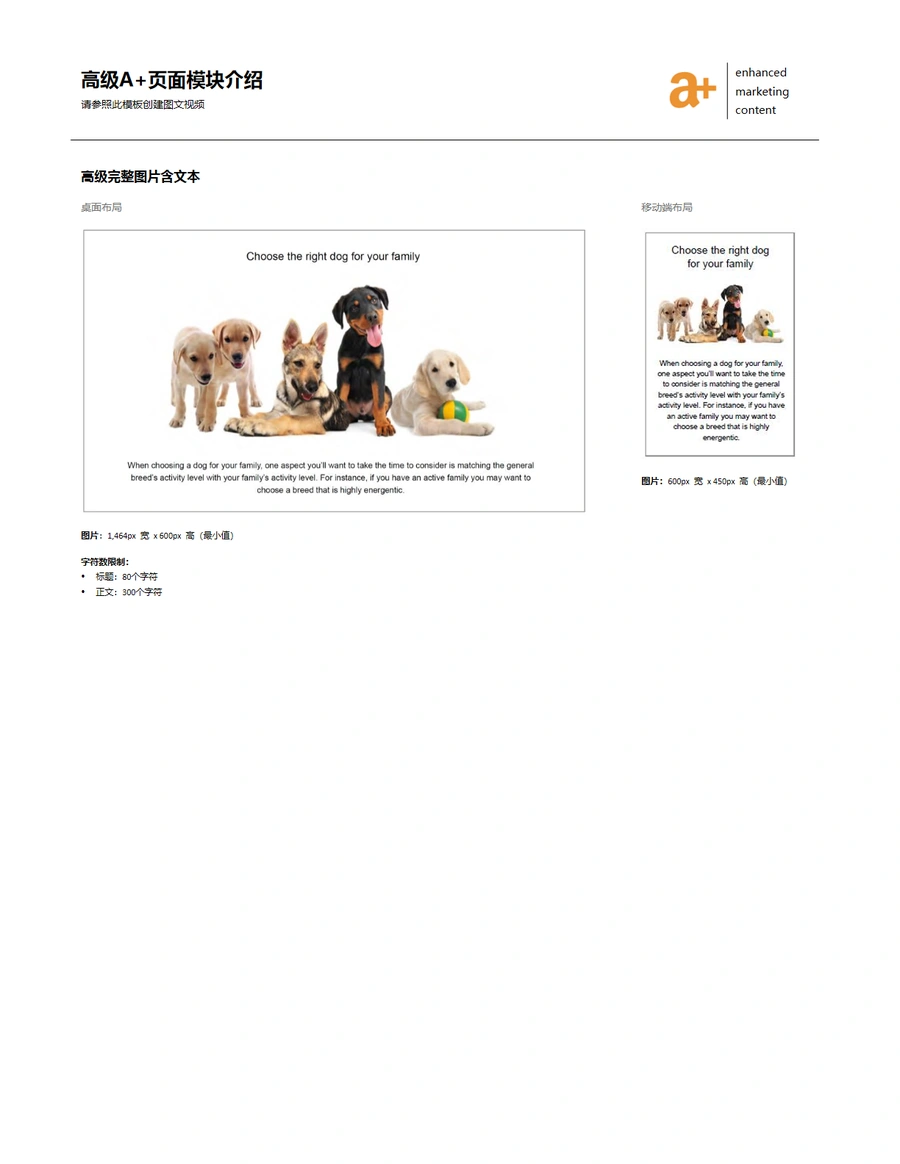 高级A+页面模块介绍-文章场景图