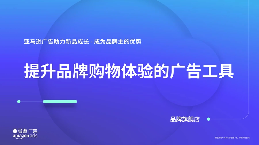 亚马逊品牌旗舰店广告工具使用指南-22页