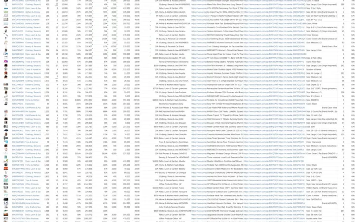 2024年5月亚马逊美国站爆款新品5000个选品指南-4983行-1个子表