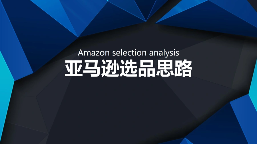 亚马逊大卖内部选品思路与市场分析-66页