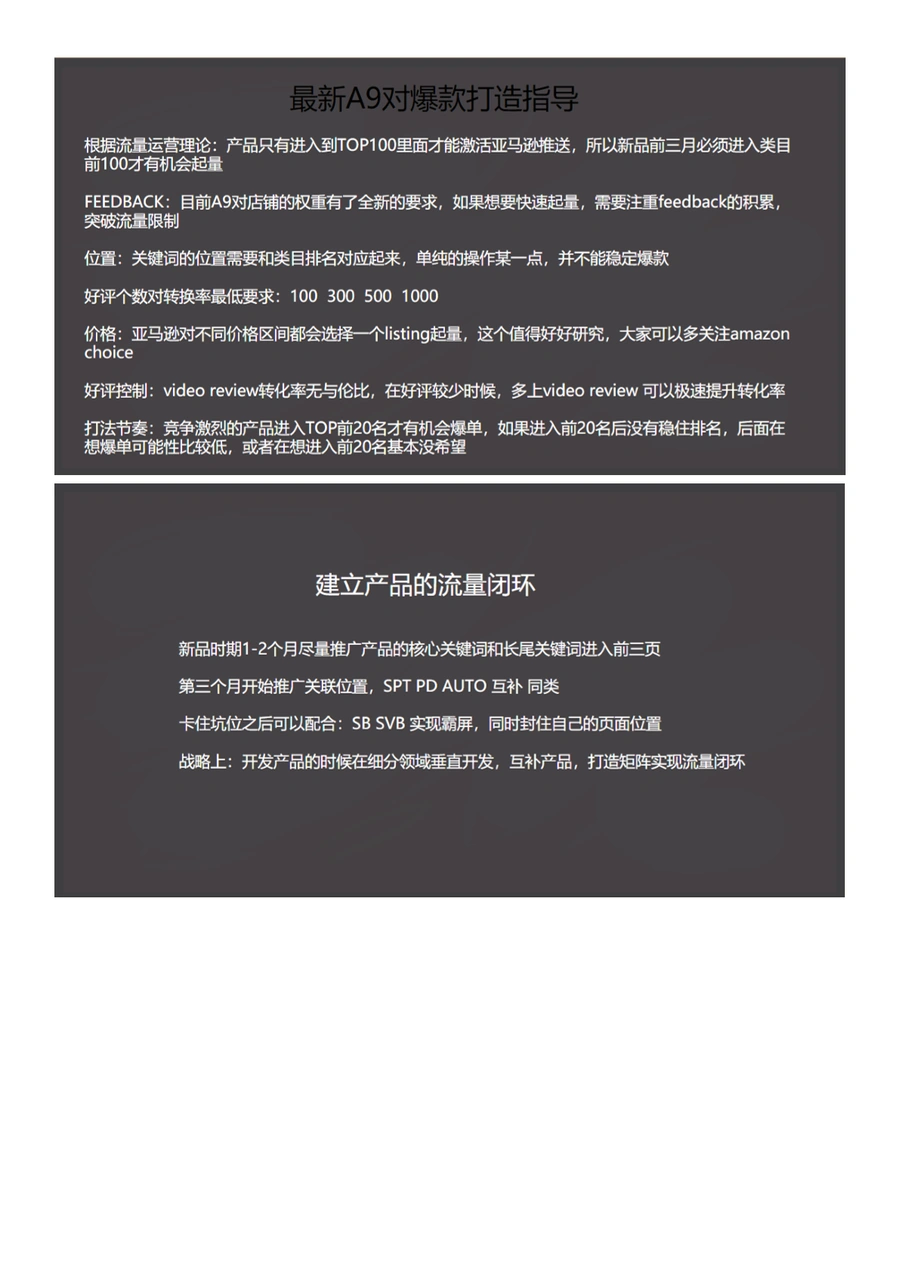 亚马逊极速爆款运作技巧汇总-文章简介图