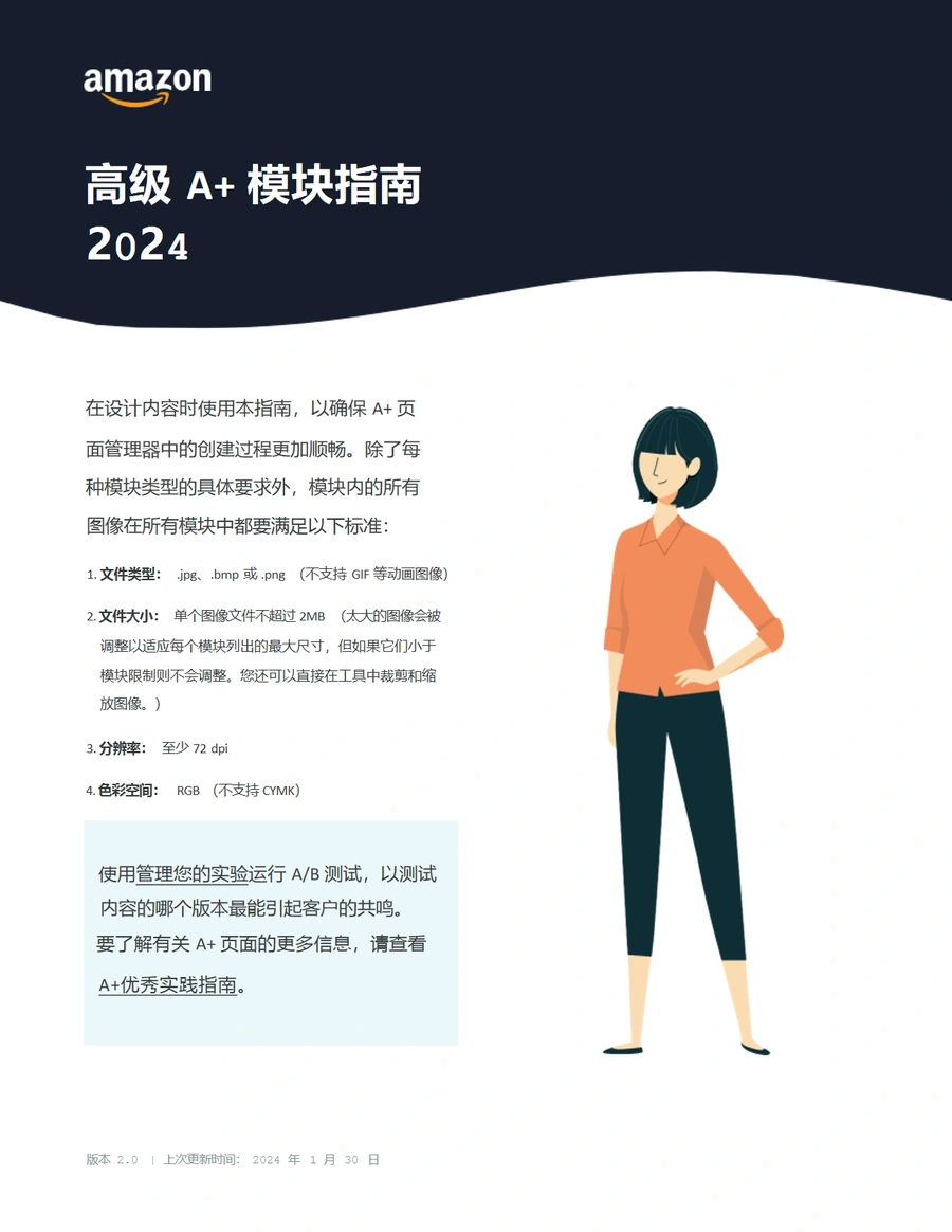 2024亚马逊高级A+功能详细设计指南-23页