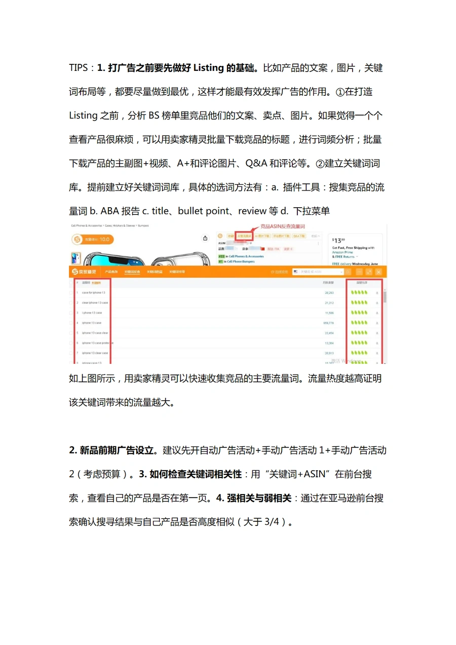 亚马逊新品推广期广告打法详解-文章简介图
