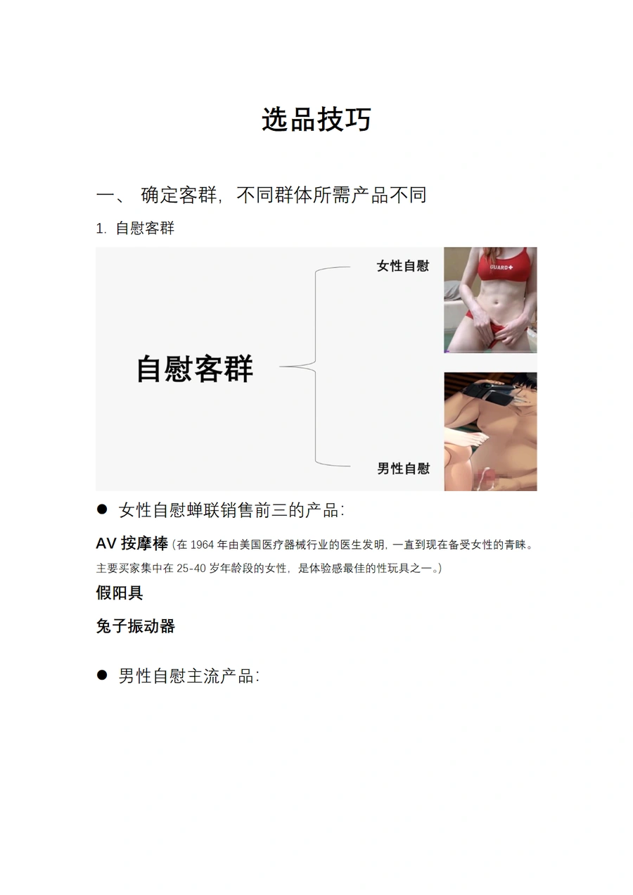 成人用品跨境电商选品指南-7页