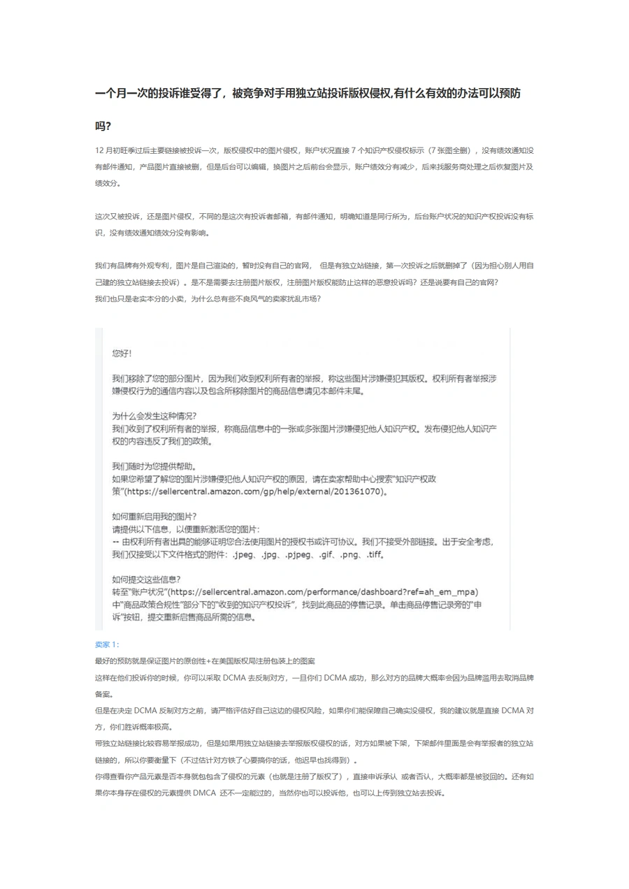 跨境电商版权侵权预防与应对策略指南-2页