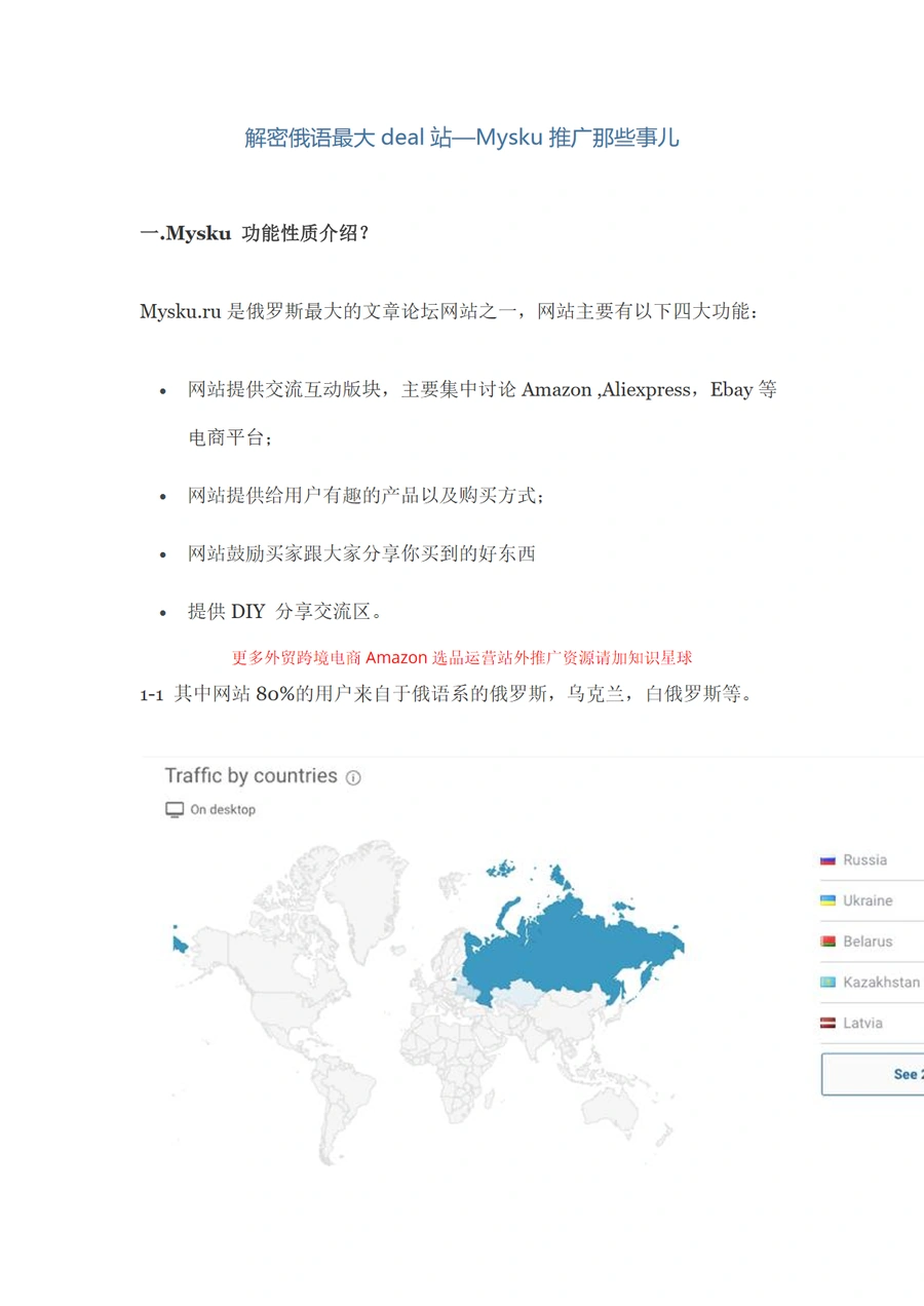 解密俄语最大deal站Mysku推广全攻略-21页