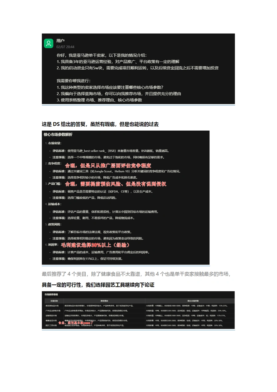 DeepSeek亚马逊小卖家选品指南-文章简介图