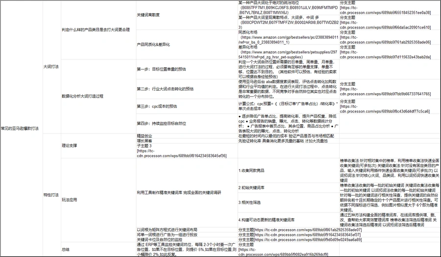 亚马逊爆款打法策略指南-19行-1个子表
