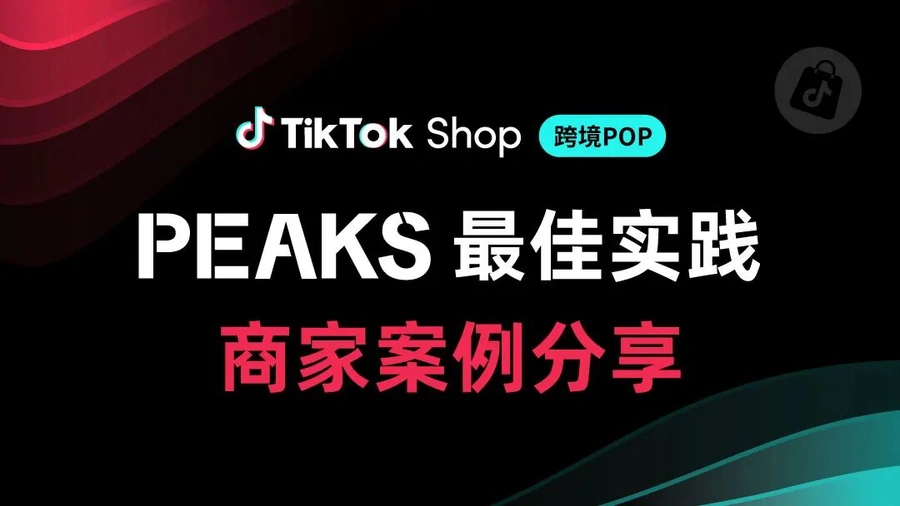 卖家故事|TikTok Shop美区三大头部商家分享PEAKS增长方法论,黑五GMV飙升【200%】-文章封面图