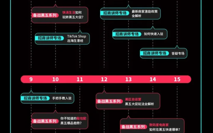 官方活动｜TikTok Shop 9月黑五备战直播季：30+经理解读美区运营策略