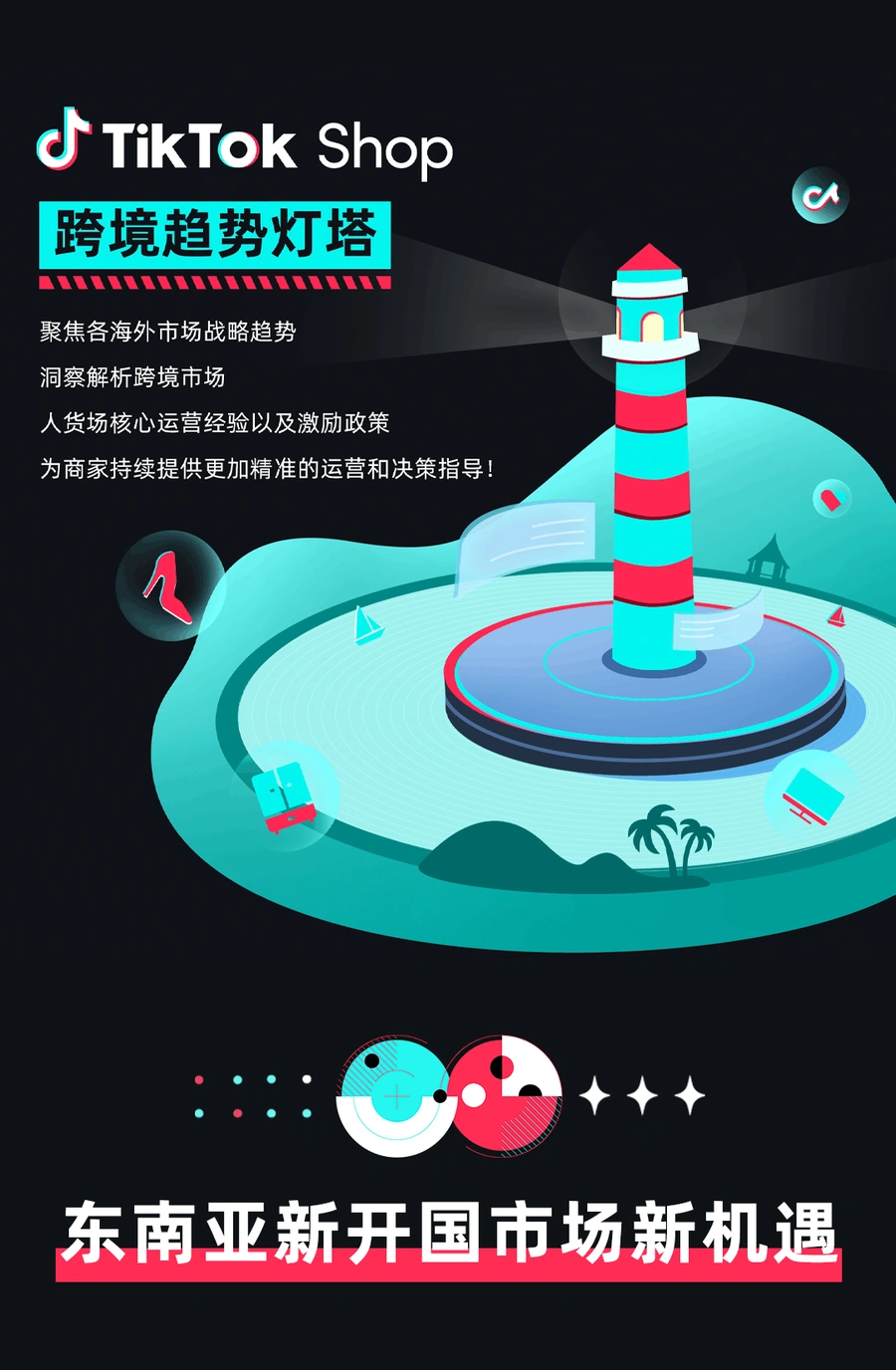 市场趋势｜TikTok电商4月开通东南亚4国新站点，超6亿人口红利待挖掘