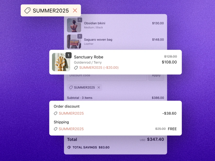 服务动态｜Shopify统一折扣功能上线，订阅预售订单可编辑，提升客单价【15%】