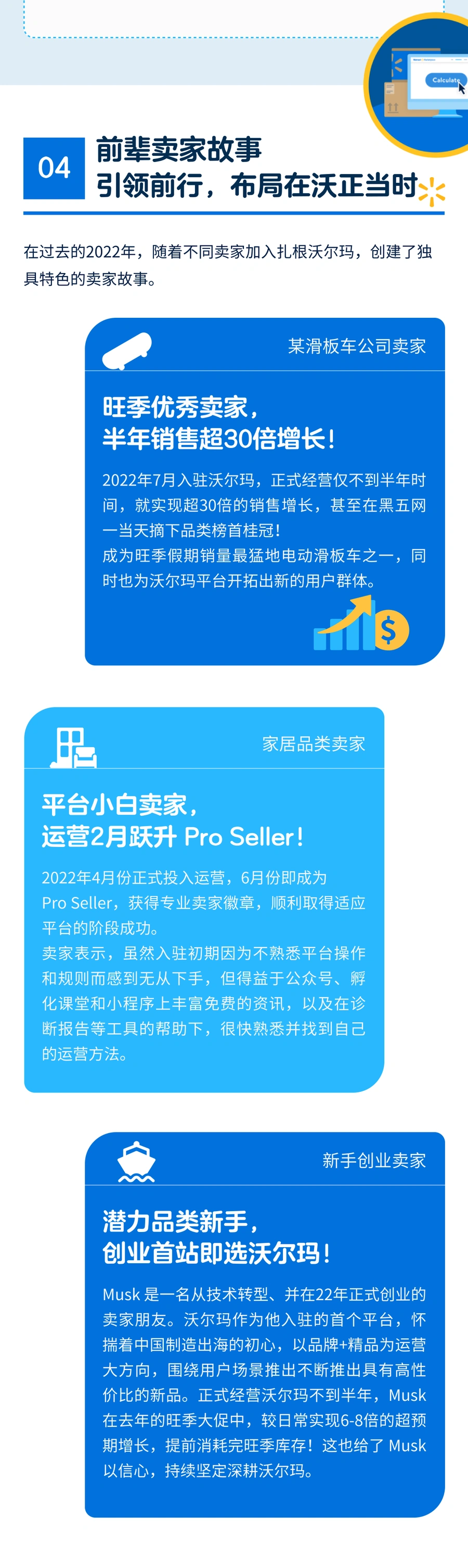 官方资讯｜沃尔玛2023全球电商招商全面启动 美加墨三站点开放 佣金低至【5%】