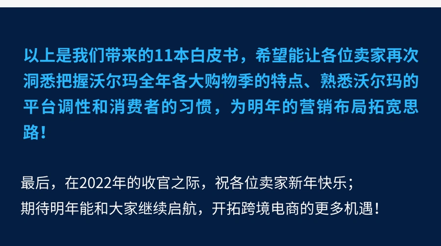 资料发布｜沃尔玛2022年11本精选白皮书回顾 涵盖报税季/赛季/假日季等全年购物季洞察